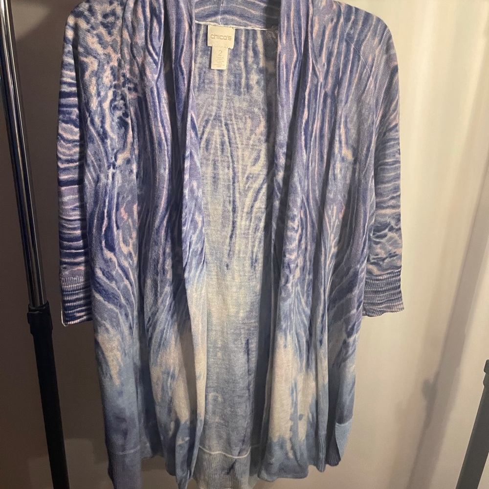 Chico’s Blue Cardigan